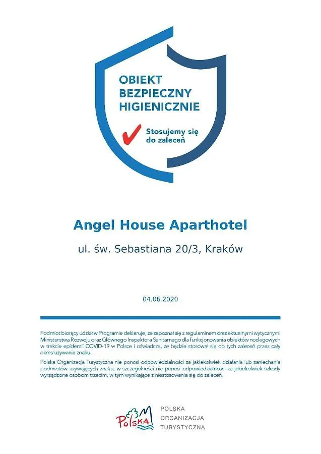 ***  קרקוב Angel House Aparthotel פולין